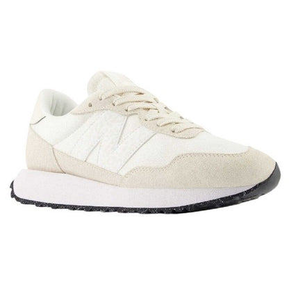 Front - New Balance Womens/Ladies 237 Classic Logo Suede Flat Trainers