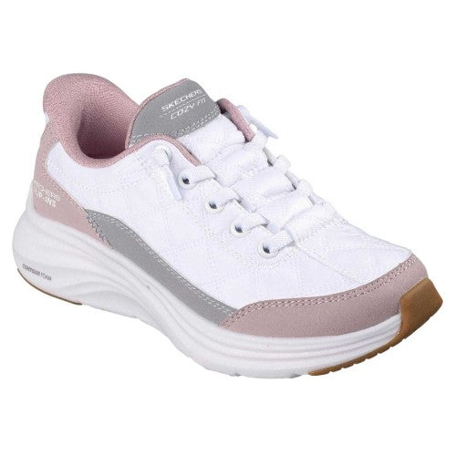 Front - Skechers Womens/Ladies Cozy Quilted Trainers