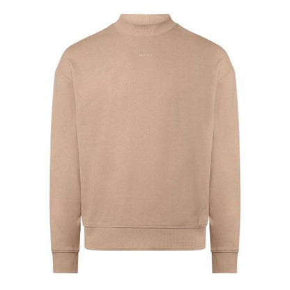 Front - Hugo Mens Logo Printed Cotton Sweatshirt