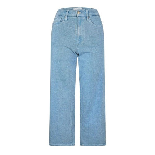 Front - Good American Womens/Ladies Wide Leg Jeans