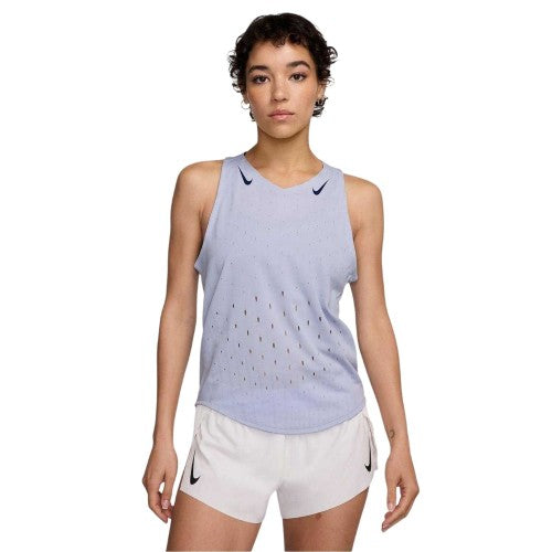 Front - Nike Womens/Ladies Aeroswift Dri-FIT Sports Top