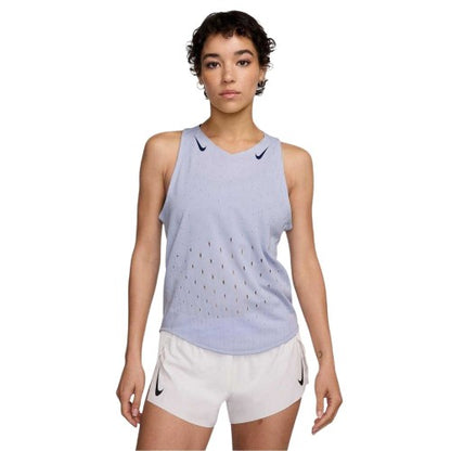Front - Nike Womens/Ladies Aeroswift Dri-FIT Sports Top