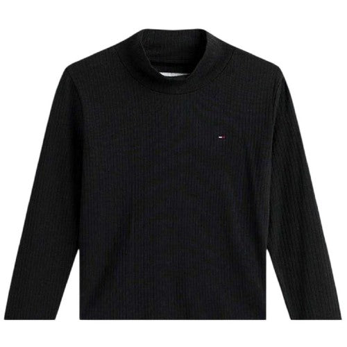 Front - Tommy Hilfiger Girls Regular Long-Sleeved T-Shirt