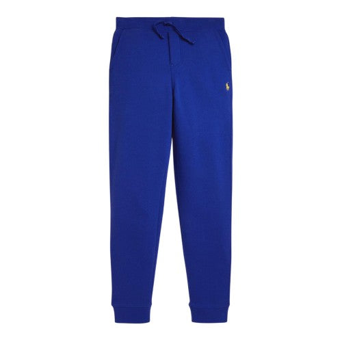 Front - Ralph Lauren Childrens/Kids Ribbed Cuff Slim Joggers