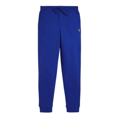 Front - Ralph Lauren Childrens/Kids Ribbed Cuff Slim Joggers