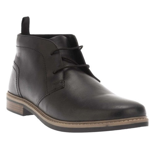 Front - Dune London Mens Clydell Leather Chukka Boots