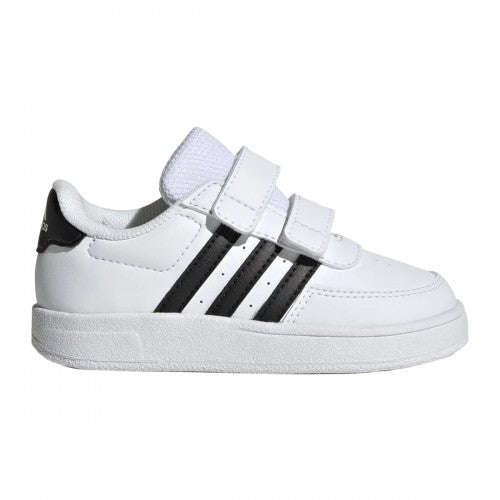 Front - Adidas Childrens/Kids Breaknet 2.0 Synthetic Leather Court Shoes