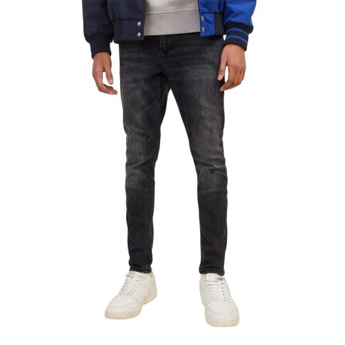 Front - Jack And Jones Boys Denim Skinny Jeans