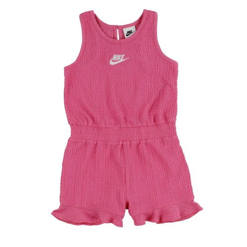 Front - Nike Childrens/Kids Textured Romper