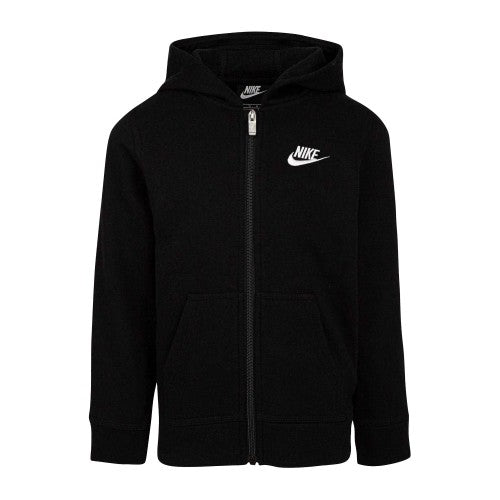 Front - Nike Childrens/Kids Logo Full Zip Hoodie