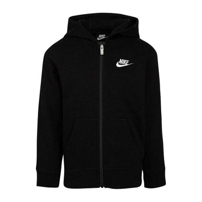 Front - Nike Childrens/Kids Logo Full Zip Hoodie