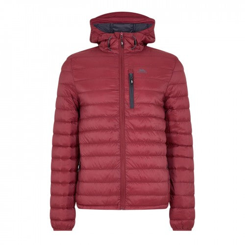 Front - Trespass Mens Digby Puffer Jacket
