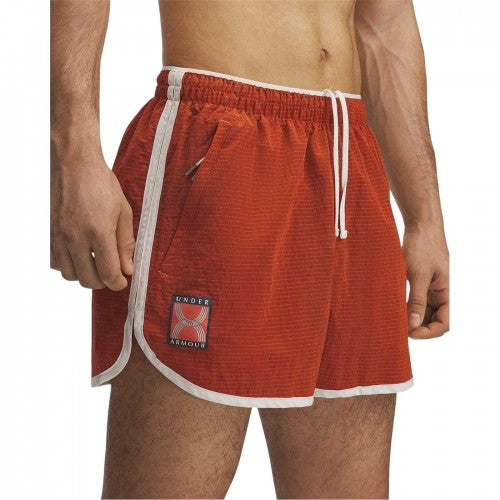 Front - Under Armour Mens Run 96 Running Shorts