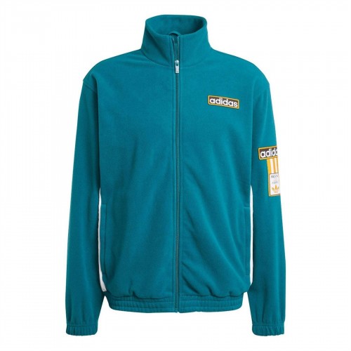 Front - Adidas Mens Adibreak Polar Fleece Track Jacket