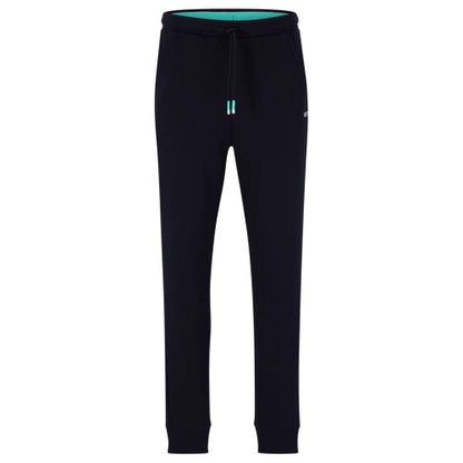 Front - Boss Mens Hadiko Slim Joggers