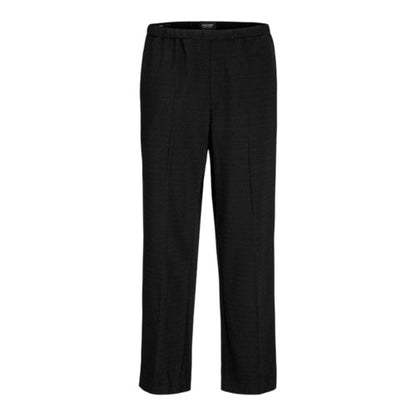 Front - Jack And Jones Mens Bill Stripe Wide Leg Joggers