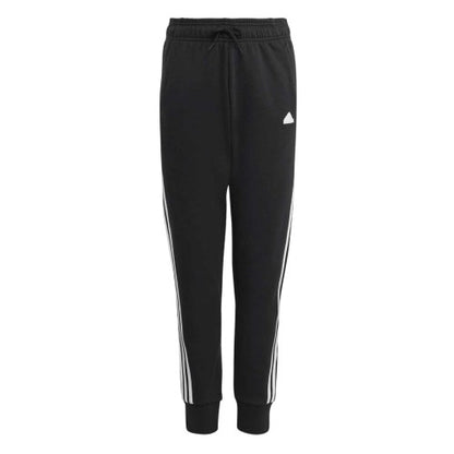 Front - Adidas Childrens/Kids Side Stripe Regular Joggers