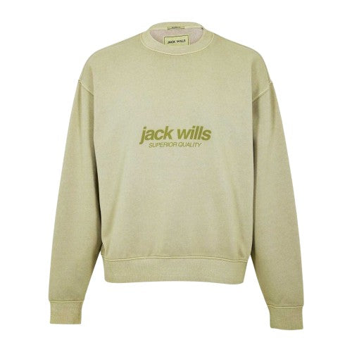 Front - Jack Wills Mens Relaxed Fit Sweatshirt