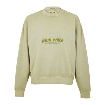 Front - Jack Wills Mens Relaxed Fit Sweatshirt