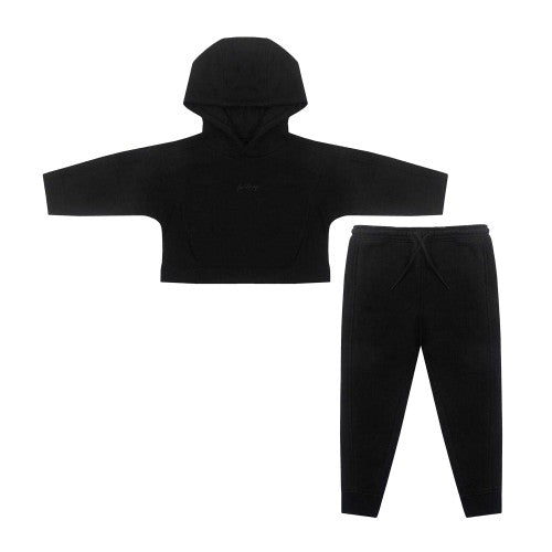 Front - Firetrap Girls Cotton Blend Hoodie And Joggers Set (Pack of 2)