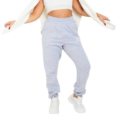 Front - Missy Empire Womens/Ladies Cuffed Joggers