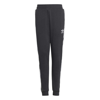 Front - Adidas Childrens/Kids Originals Cotton Blend 3 Stripes Regular Joggers