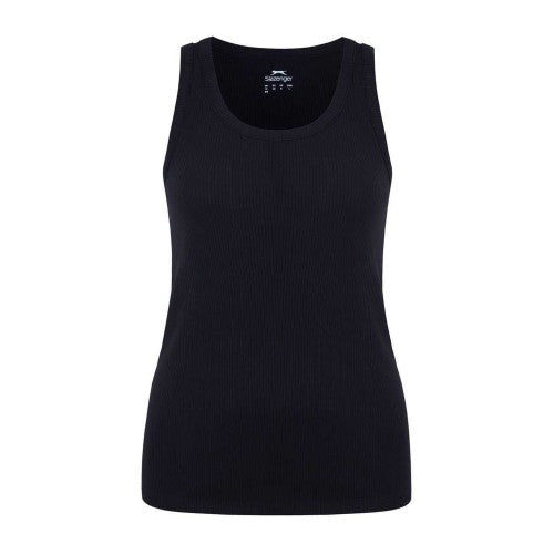 Front - Slazenger Womens/Ladies Logo Cotton Vest Top
