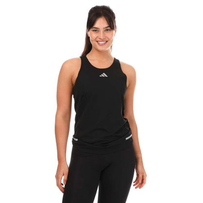 Front - Adidas Womens/Ladies X-City Cooler Strappy Tank Top