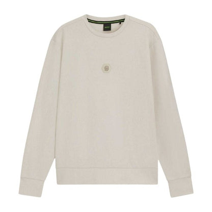 Front - Boss Mens CN Future Cotton Blend Sweatshirt