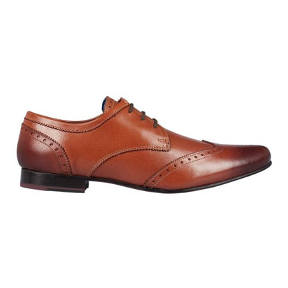Front - Firetrap Mens Beaufort Leather Formal Dress Shoes