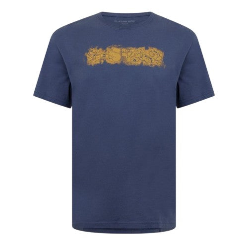 Front - G-Star Mens Distressed Logo T-Shirt