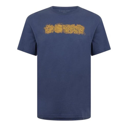 Front - G-Star Mens Distressed Logo T-Shirt