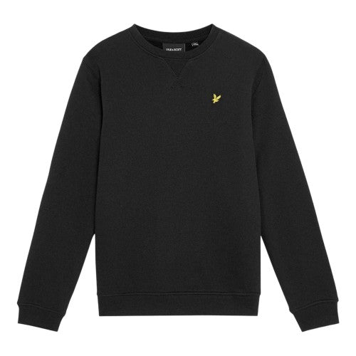 Front - Lyle & Scott Childrens/Kids Embroidered Logo Crew Neck Long-Sleeved Sweatshirt