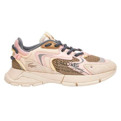 Front - Lacoste Womens/Ladies L003 Neo Leather Detailing Trainers