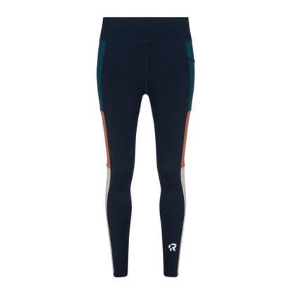 Front - Red Run Womens/Ladies Side Pocket Leggings
