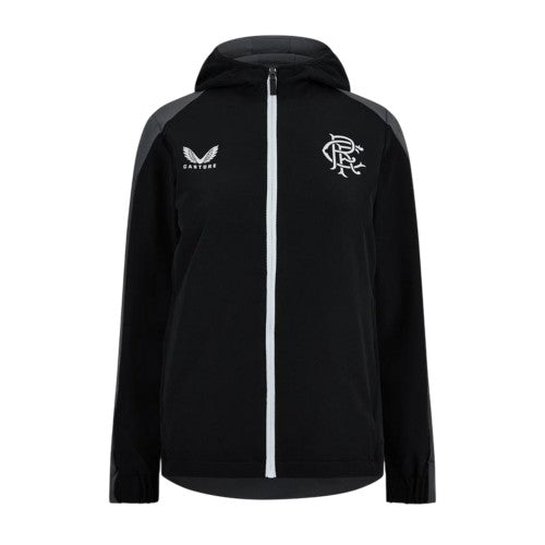 Front - Castore Womens/Ladies Rangers FC Relaxed Fit Windbreaker