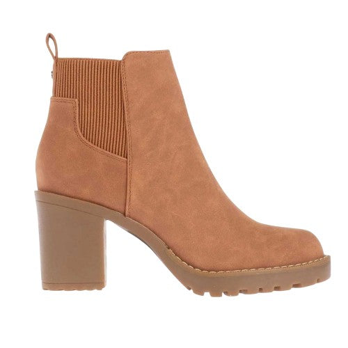 Front - Only Womens/Ladies Faux Suede Block Heel Chelsea Boots