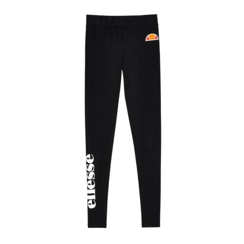 Front - Ellesse Womens/Ladies Cotton Vertical Logo Leggings