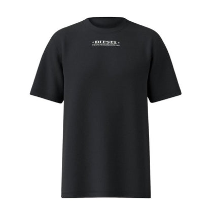 Front - Diesel Mens Upside Down Back Print T-Shirt