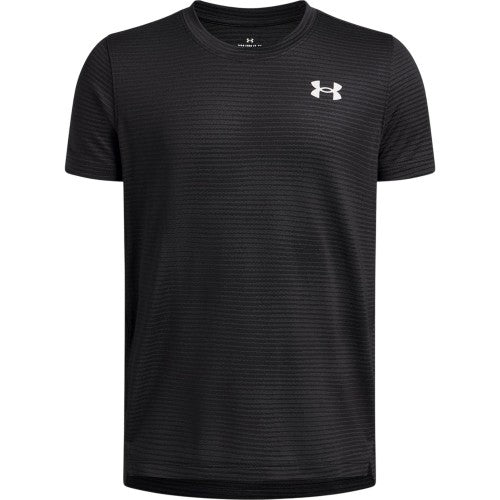 Front - Under Armour Mens Horizontal Stripe Jacquard Logo Top
