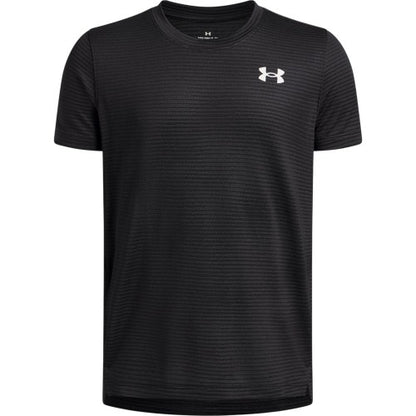 Front - Under Armour Mens Horizontal Stripe Jacquard Logo Top