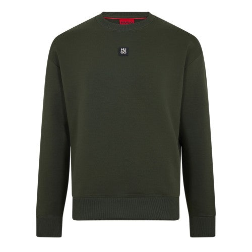 Front - Hugo Mens Dettil Crew Neck Sweatshirt