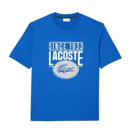 Front - Lacoste Mens Heavy Cotton T-Shirt