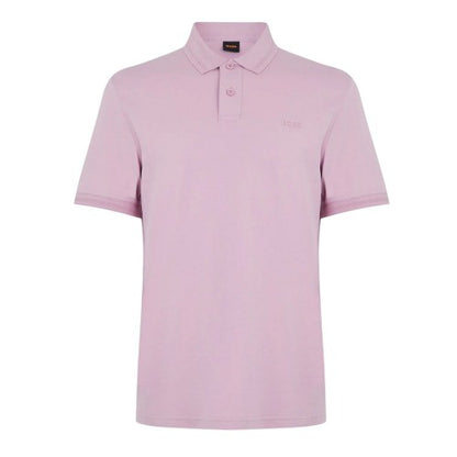 Front - Boss Mens Regular Short-Sleeved Polo Shirt