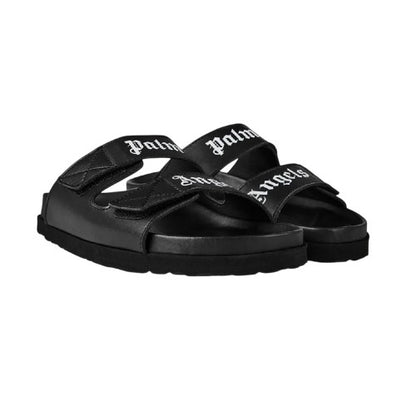 Front - Palm Angels Childrens/Kids Beach Flat Slides