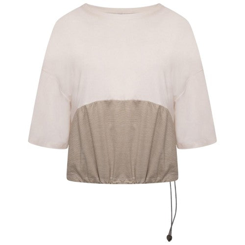 Front - Dare 2B Womens/Ladies Henry Holland Cut Loose Crop T-Shirt