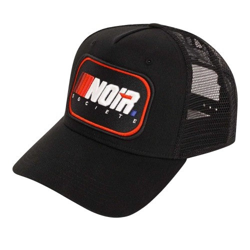 Front - Societe Noir Mens Ombre Trucker Cap
