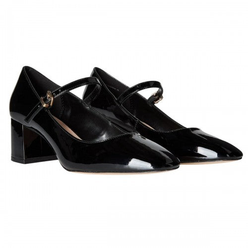 Front - Dune London Womens/Ladies Ascented Block Heel Mary Janes