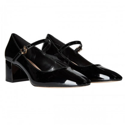 Front - Dune London Womens/Ladies Ascented Block Heel Mary Janes