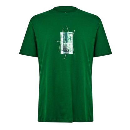 Front - Armani Exchange Mens Graphic Print T-Shirt